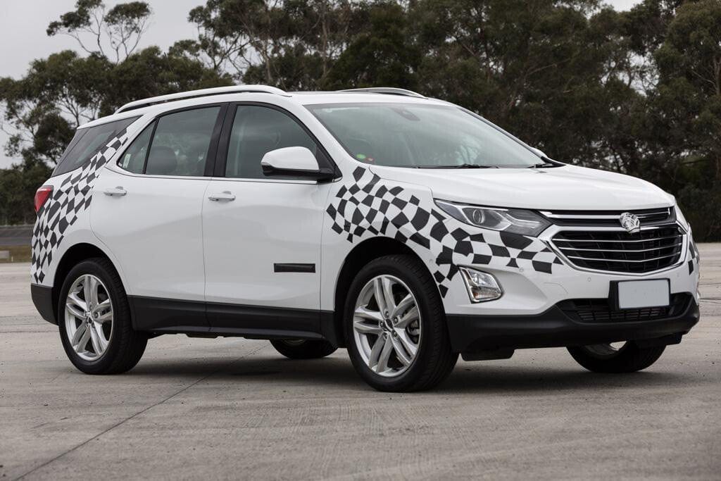 Installed view -  Holden Equinox Weather Shields 2018-On - HIC Premium