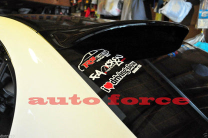 Installed view -  Honda Civic FD 8th Gen Rear Roof Spoiler 2006-2011 - HIC Premium