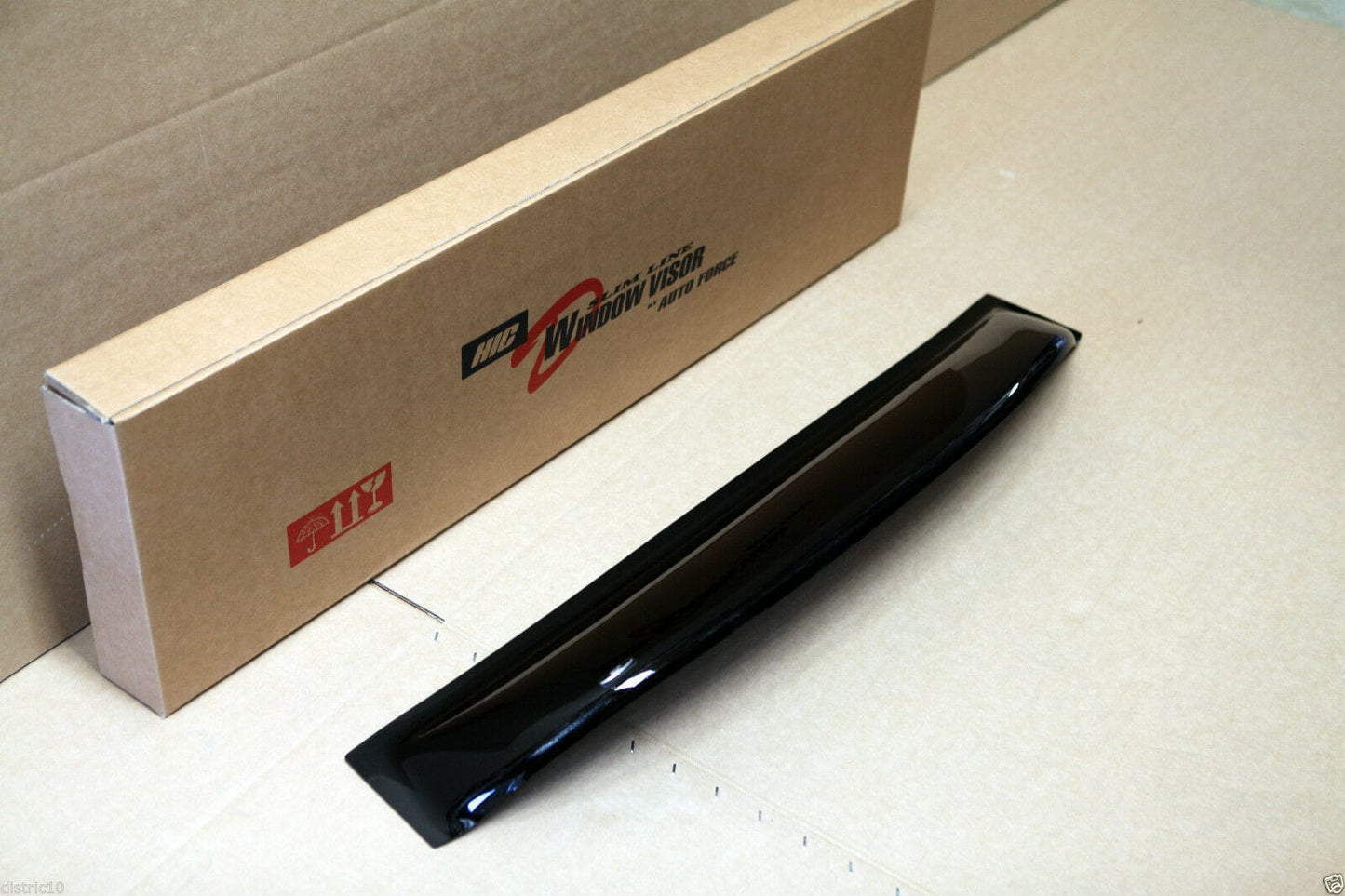 Installed view -  Honda Civic FD 8th Gen Rear Roof Spoiler 2006-2011 - HIC Premium