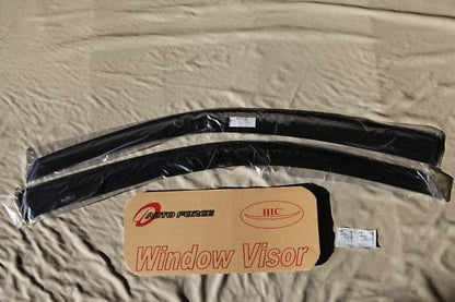 Installed view -  Hyundai Getz 3 Door Weather Shields 2002-2011 - HIC Premium