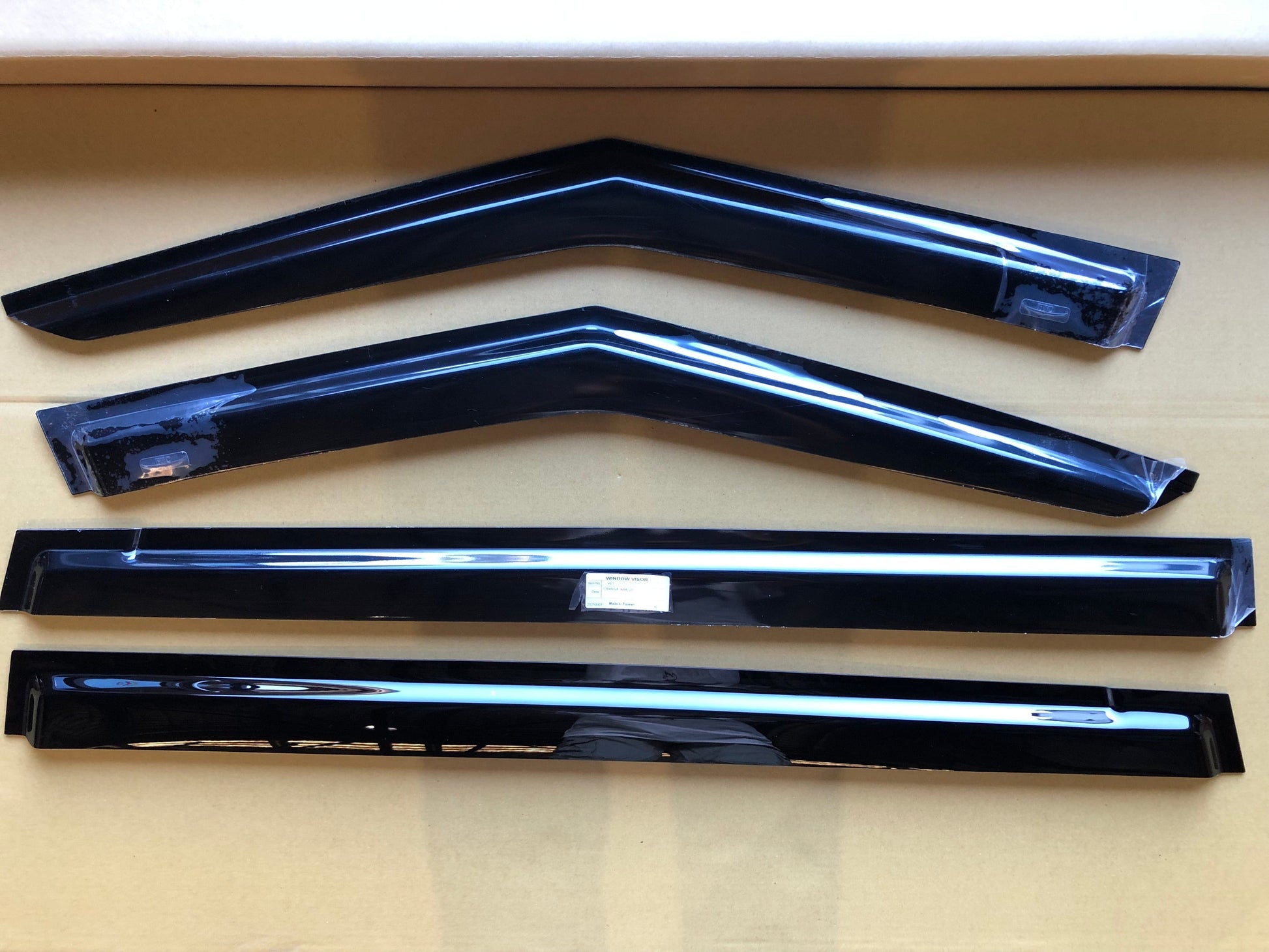 Installed view -  Kia Carnival KA4 Weather Shields 2021-On - HIC Premium