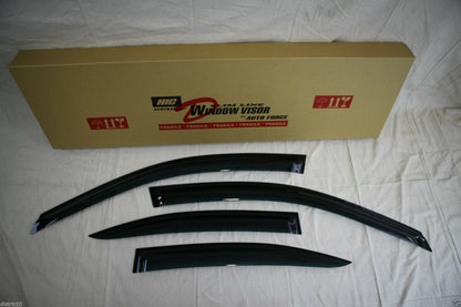 Installed view -  Lexus GS300 Weather Shields 1998-2004 - HIC Premium