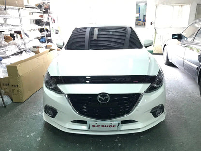 Installed view -  Mazda 3 BN Bonnet Protector 2013-2019 - HIC Premium