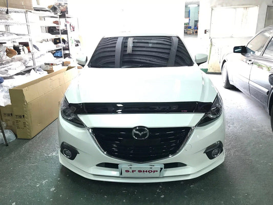 Installed view -  Mazda 3 BN Bonnet Protector 2013-2019 - HIC Premium
