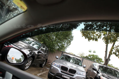 Installed view -  Mazda 3 Sedan Weather Shields 2009-2013 - HIC Premium