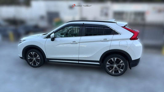 
                          Installed view -  Mitsubishi Eclipse Cross Weather Shields 2017-On - HIC Premium
                      