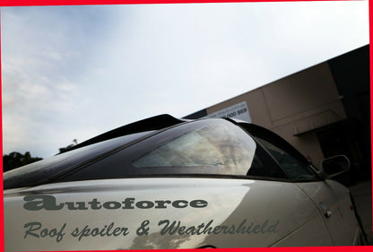 Installed view -  Nissan 180SX Rear Roof Spoiler - HIC Premium