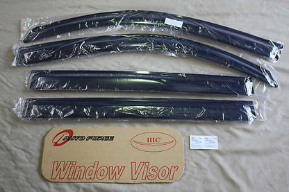 Installed view -  Nissan Pathfinder R50 WX Weather Shields 1996-2005 - HIC Premium