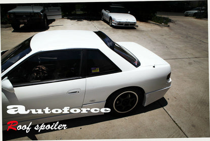 Installed view -  Nissan Silvia S13 Rear Roof Spoiler - HIC Premium