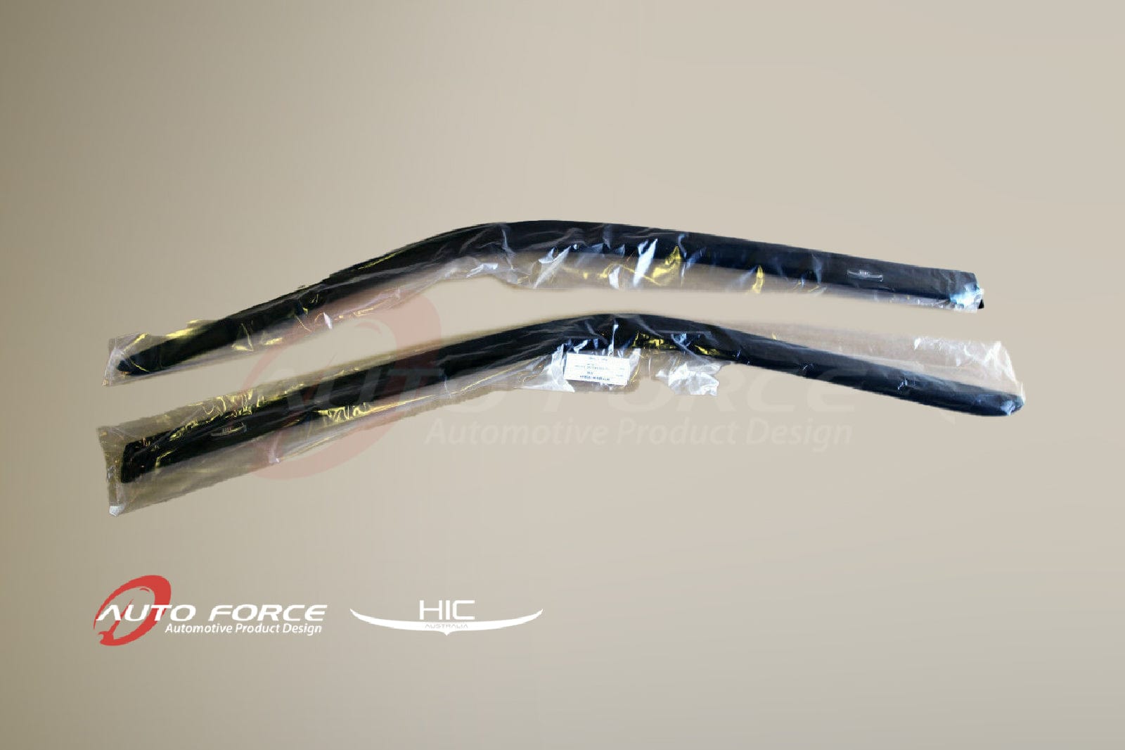 Installed view -  Nissan Skyline R33 GTR Weather Shields - HIC Premium