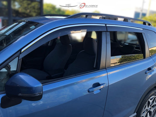 
                          Installed view -  Subaru Forester SK Weather Shields 2018-2026 - HIC Premium
                      