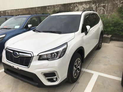 Installed view -  Subaru Forester SK Weather Shields 2018-On - HIC Premium