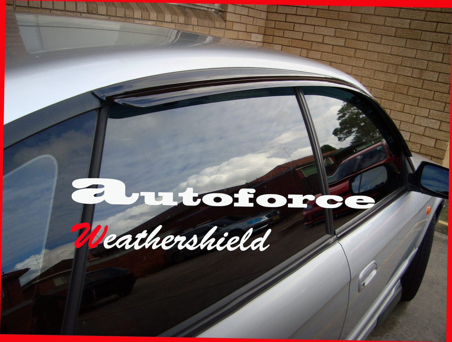 Installed view -  Subaru Liberty Gen 4 Wagon Weather Shields 2003-2008 - HIC Premium