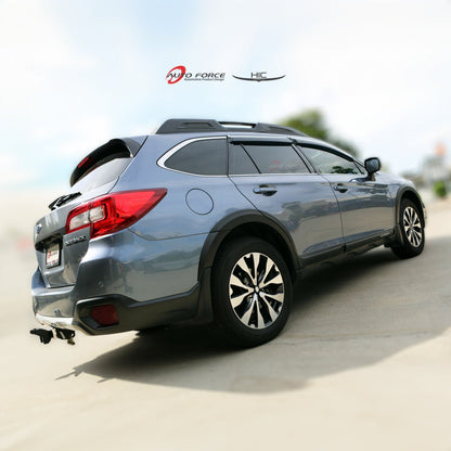 Installed view -  Subaru Outback Weather Shields 2015-2019 - HIC Premium