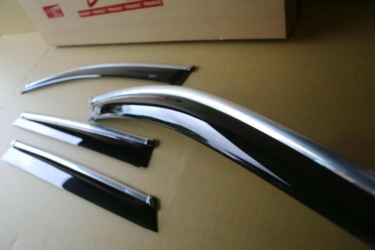 Installed view -  Subaru Outback Weather Shields 2015-2019 - HIC Premium