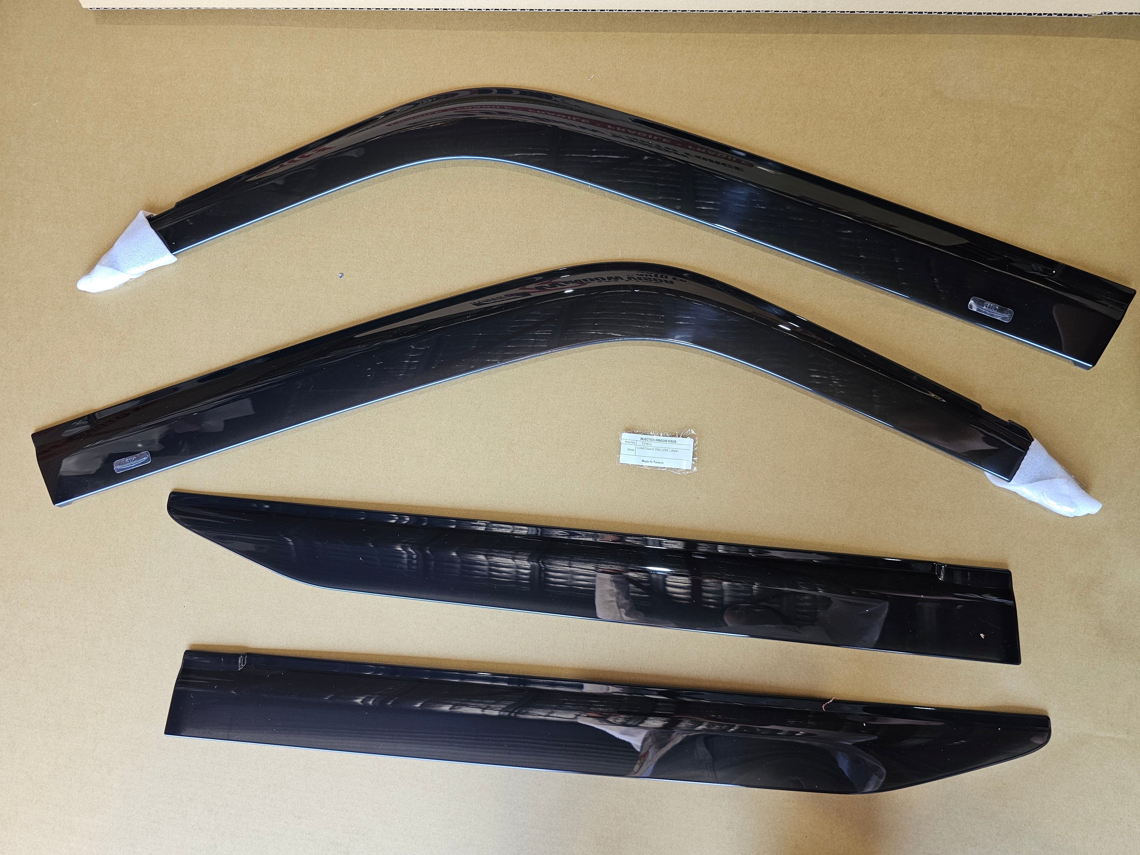 Toyota LandCruiser Prado 250 Weather Shields HIC Premium