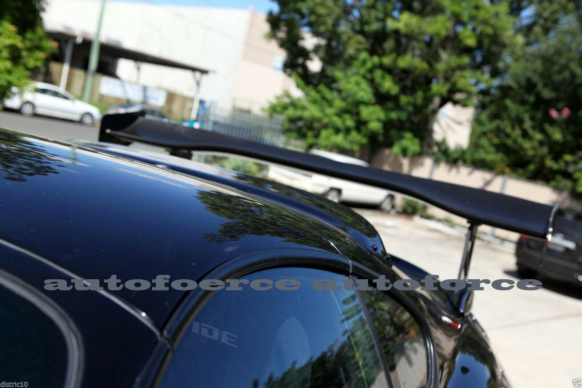Toyota Supra JZA80 Rear Roof Spoiler 1993-2002 - HIC Premium, close-up mounting brackets