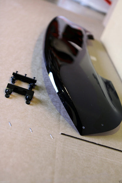 HIC Slim Line Window Visor by Auto Force, close-up profile detail