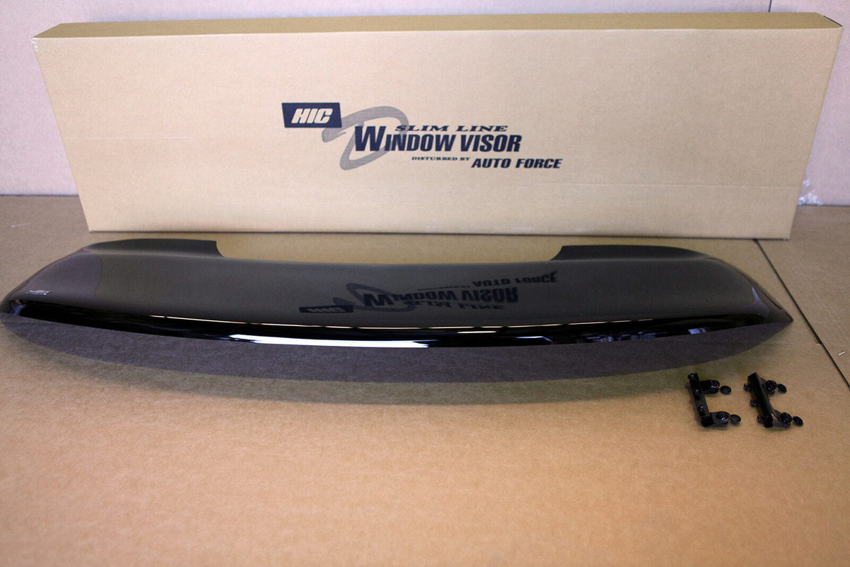 HIC Slim Line Window Visor by Auto Force, boxed product shot